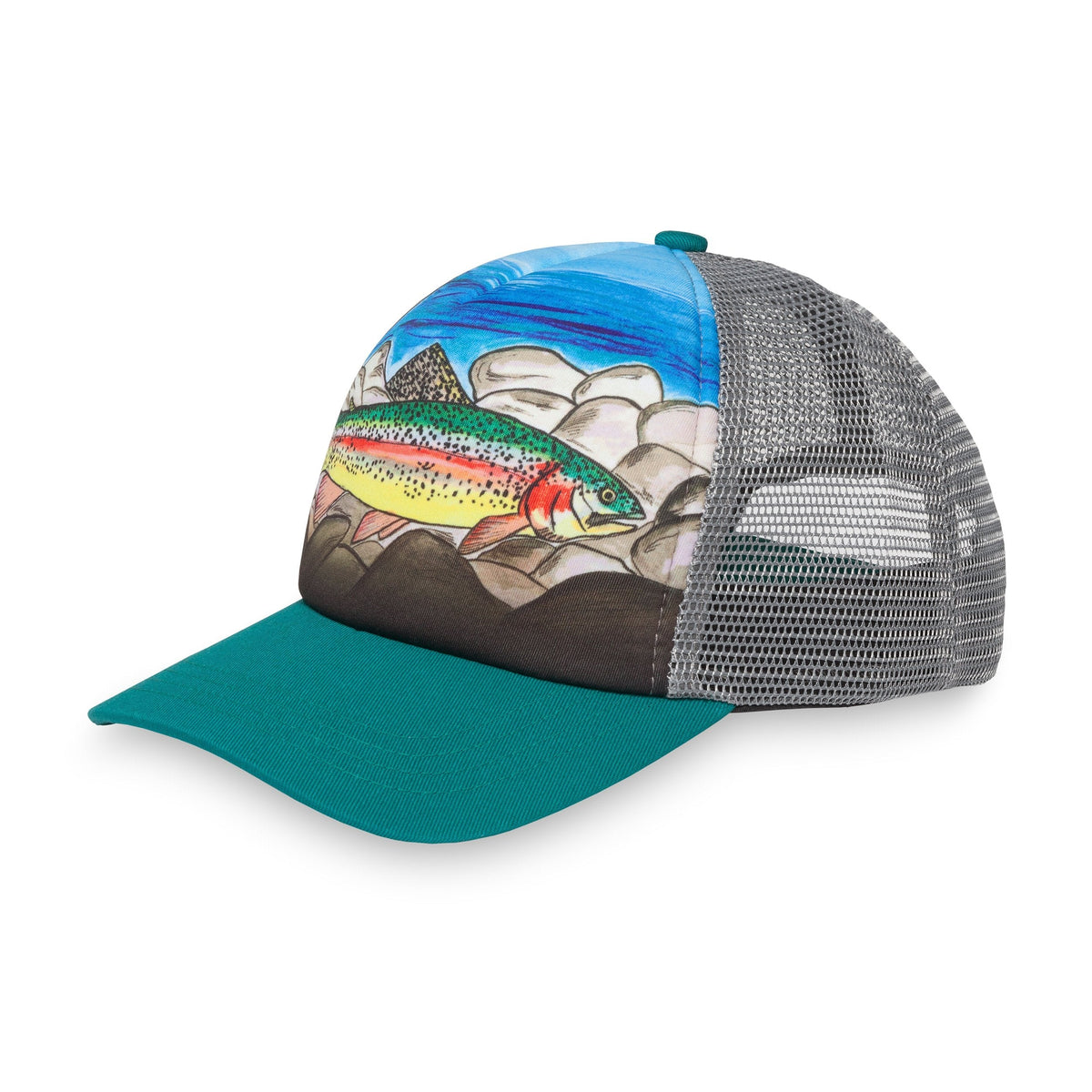 Kids' Rainbow Trout Trucker